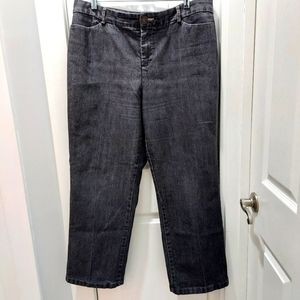 Kim rogers black jeans size 16